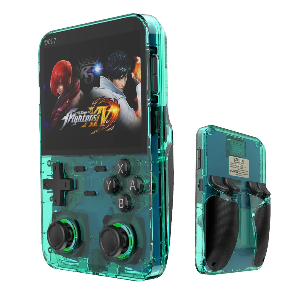 Handheld Gaming Console - D007 Портативные игровые консоли 3,5-дюймовый IPS-экран
