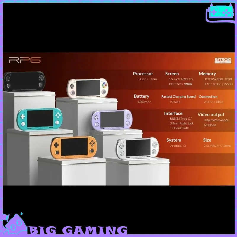 Gaming Console For Tv Xbox - Игровая консоль Retroid Pocket G2 с