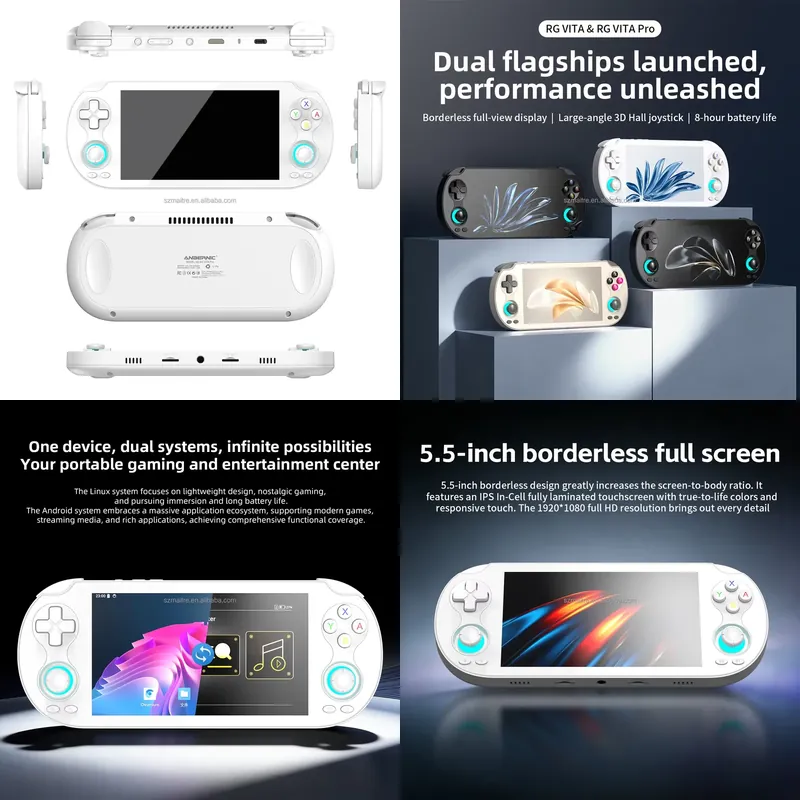 Handheld Gaming Console - 【CHIMU HOME】 5,5-дюймовая портативная игровая консоль