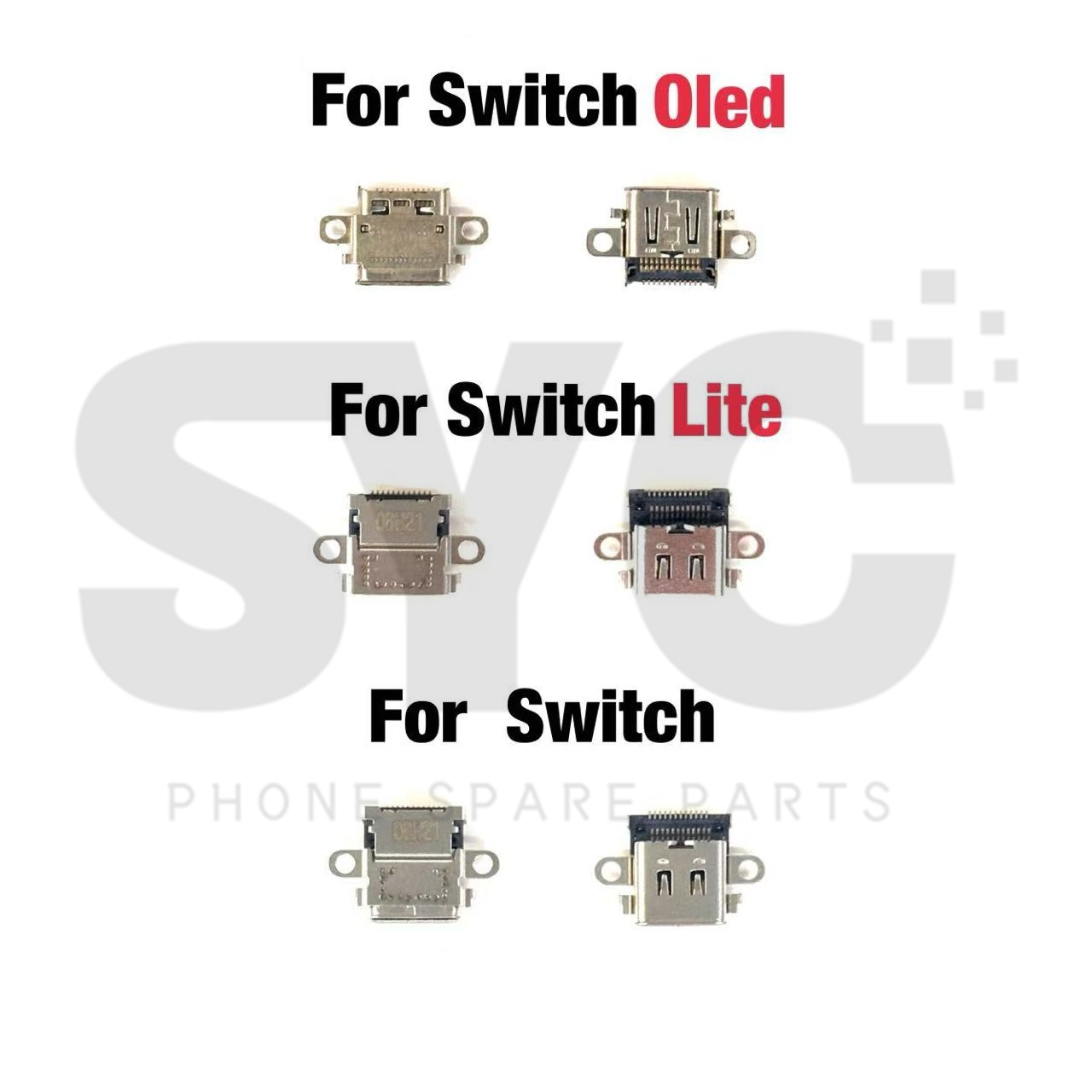 Nintendo Console Switch Lite - Оригинальный USB-порт для зарядки, док-станция для