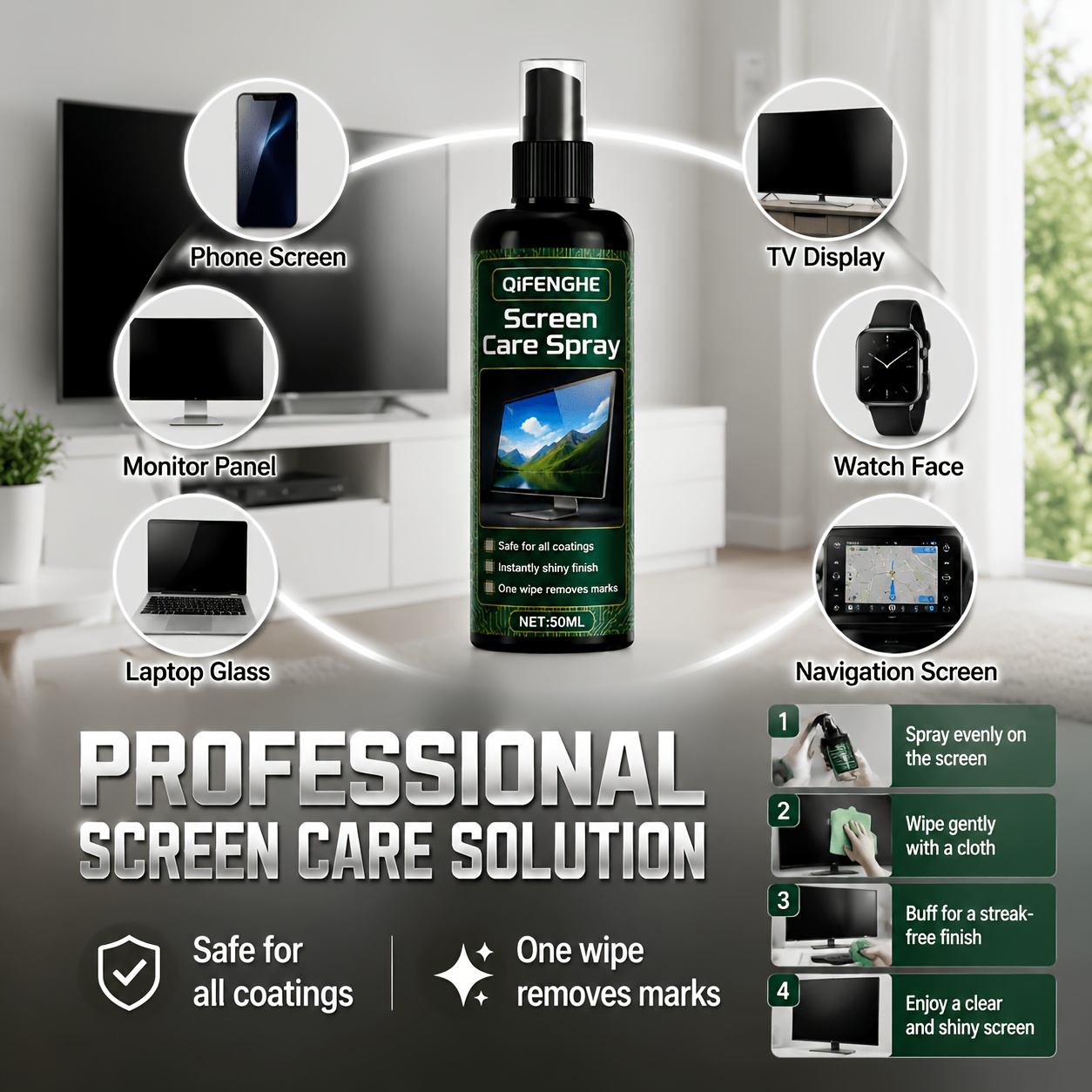 Мини-спрей для очистки экранов – обзор и цена Gaming Console All