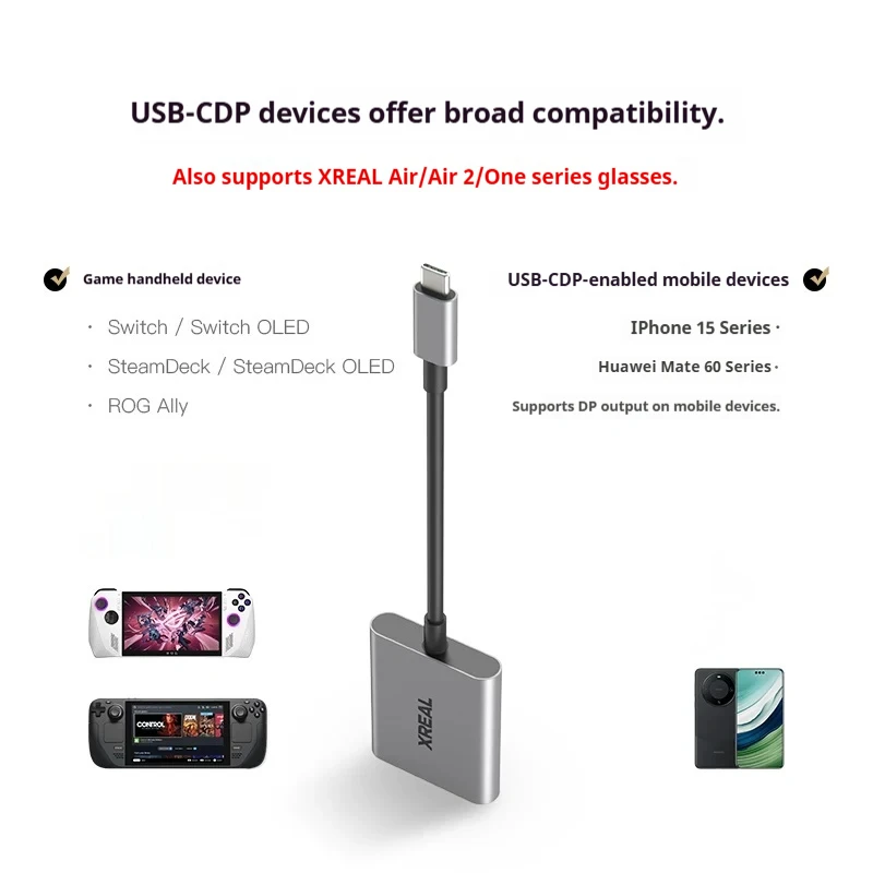 Адаптер XREAL Hub с разъемом U – обзор и цена Handheld Gaming Console