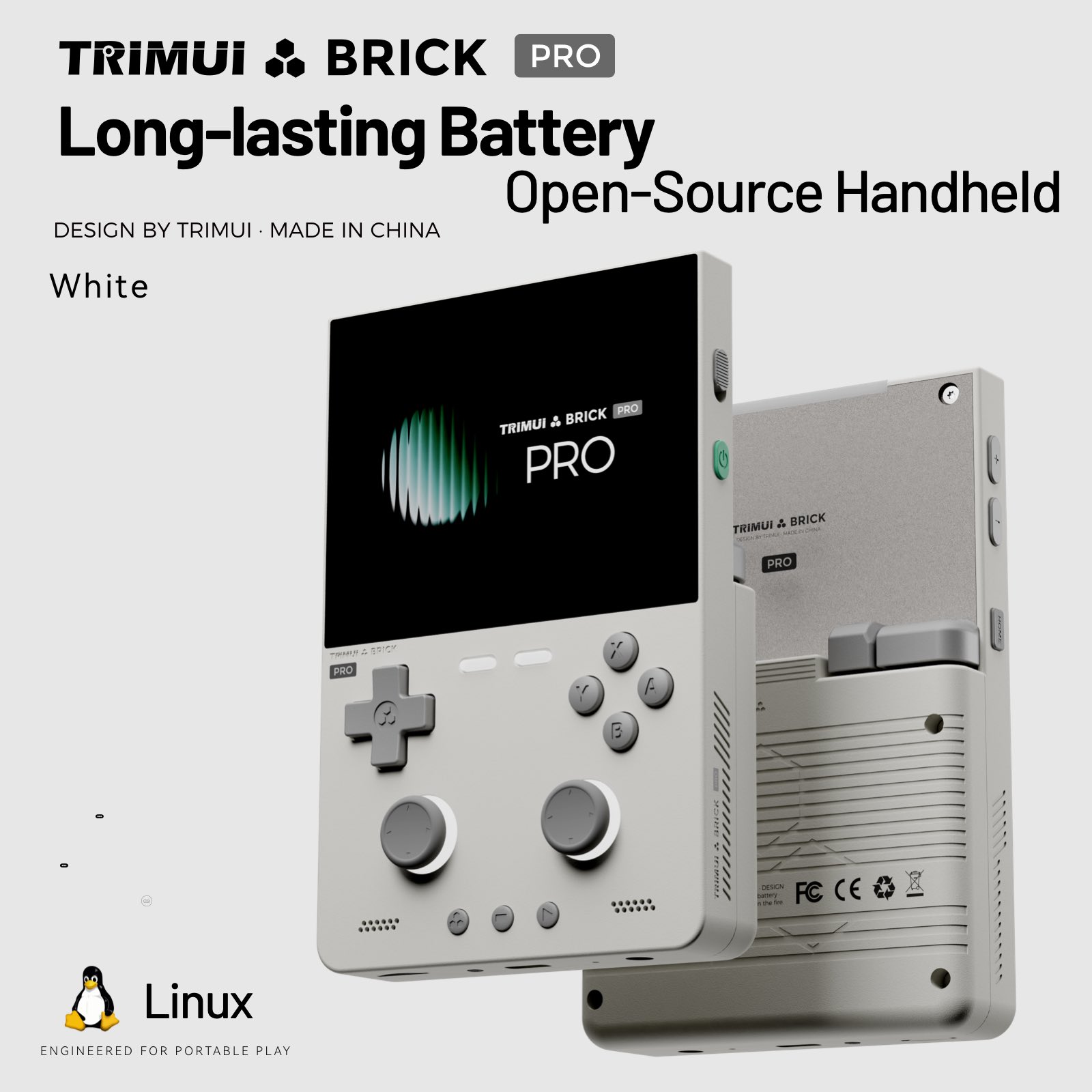 TRIMUI BRICK PRO Ретро-портати – обзор и цена Gaming Console Under 5000