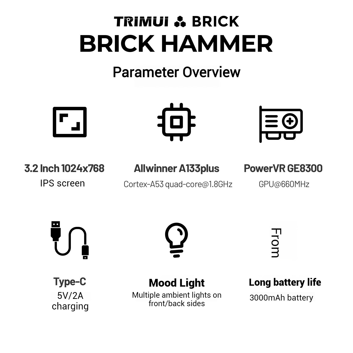 Игровая консоль TRIMUI Brick H – обзор и цена Gaming Console All